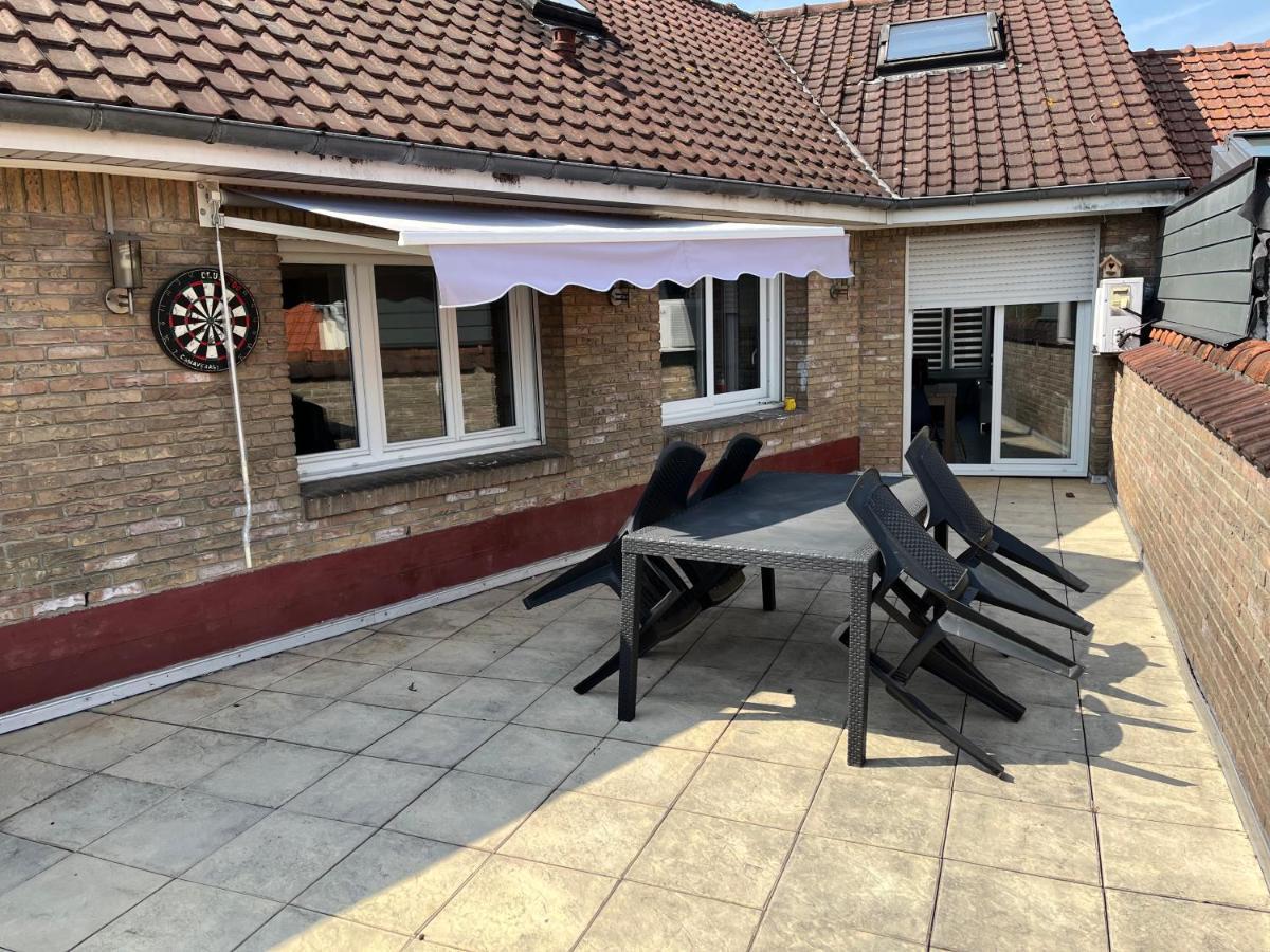 Appartement 2 Chambres Spacieuses Avec Terrasse Brouckerque Exterior foto